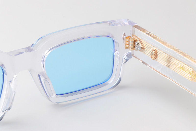 Ascari Sunglasses Transparent Blue