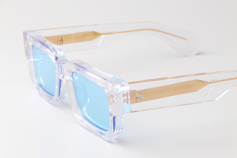 Ascari Sunglasses Transparent Blue