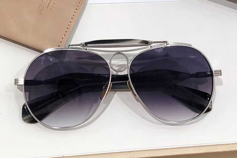 Aspen Sunglasses Silver Gradient Gray