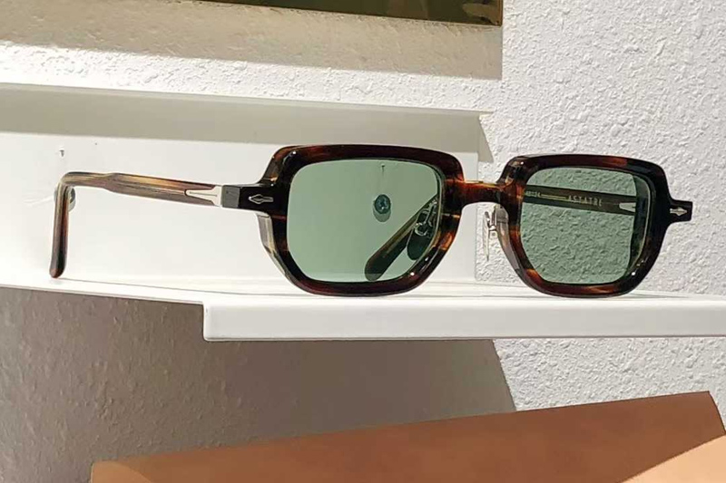 Astaire Sunglasses Tortoise Green