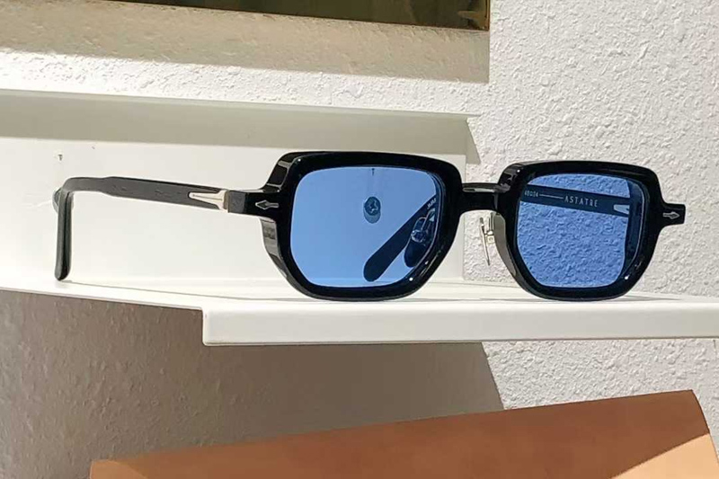 Astatre Sunglasses Black Blue