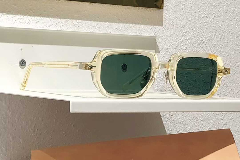 Astatre Sunglasses Transparent Green