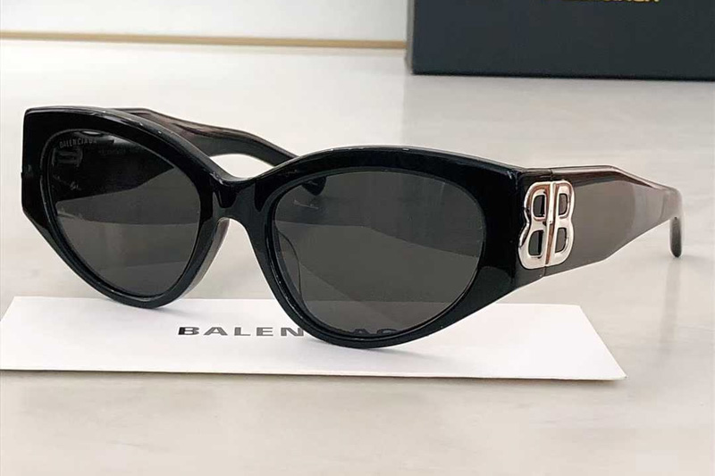 BB0324SK Sunglasses Black Silver Gray