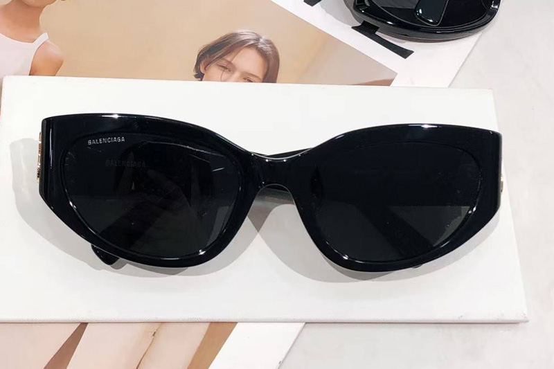 BB0324SK Sunglasses Black Silver Gray