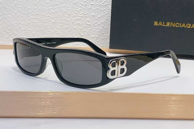 BB0339S Sunglasses Black Silver Gray