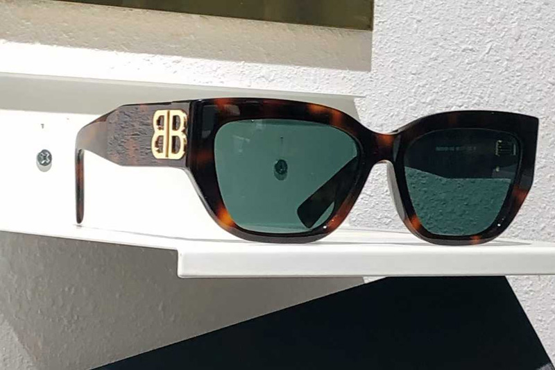 BB0361SK Sunglasses Tortoise Green