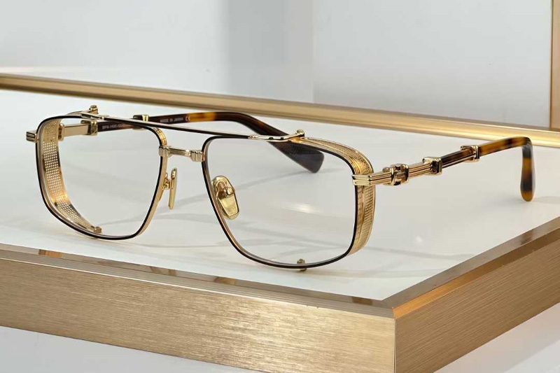 BPS-142D Eyeglasses Gold Tortoise