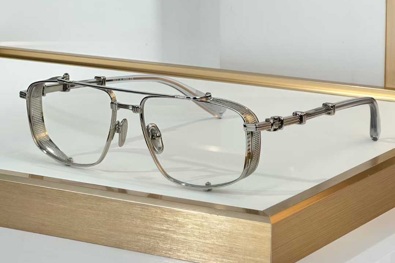 BPS-142D Eyeglasses Silver Gray