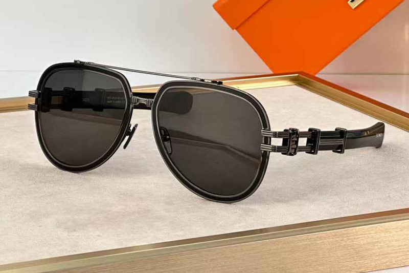 BPS-291A Sunglasses Gunmetal Gray