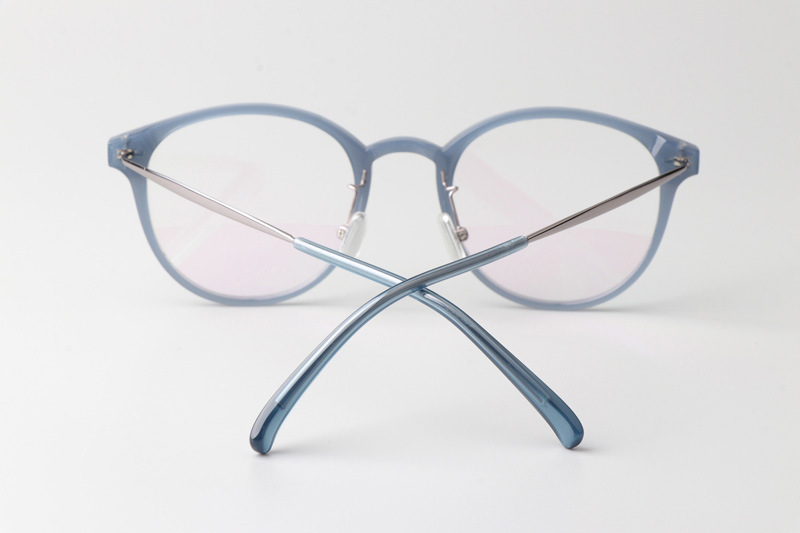 BS1001 Eyeglasses Blue Gunmetal