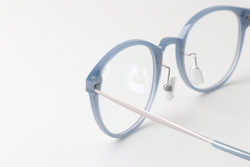 BS1001 Eyeglasses Blue Gunmetal