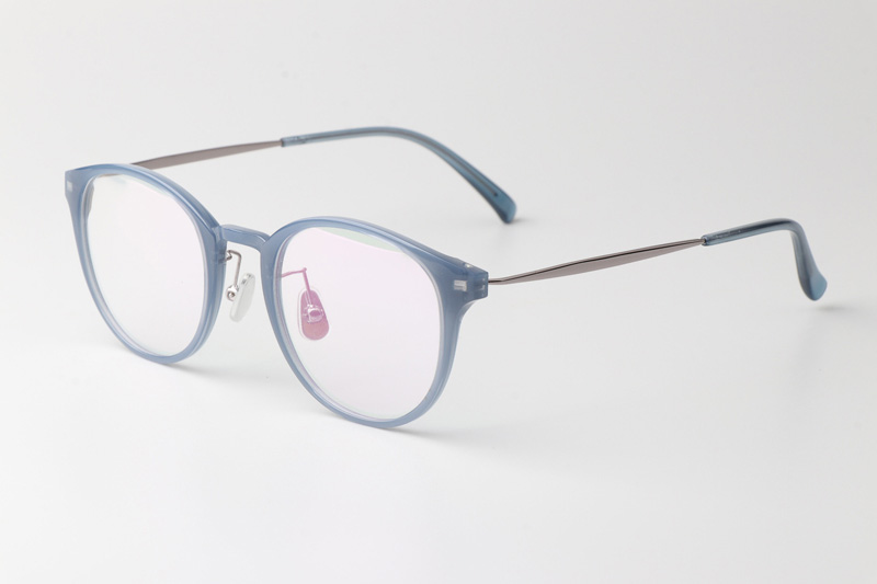 BS1001 Eyeglasses Blue Gunmetal