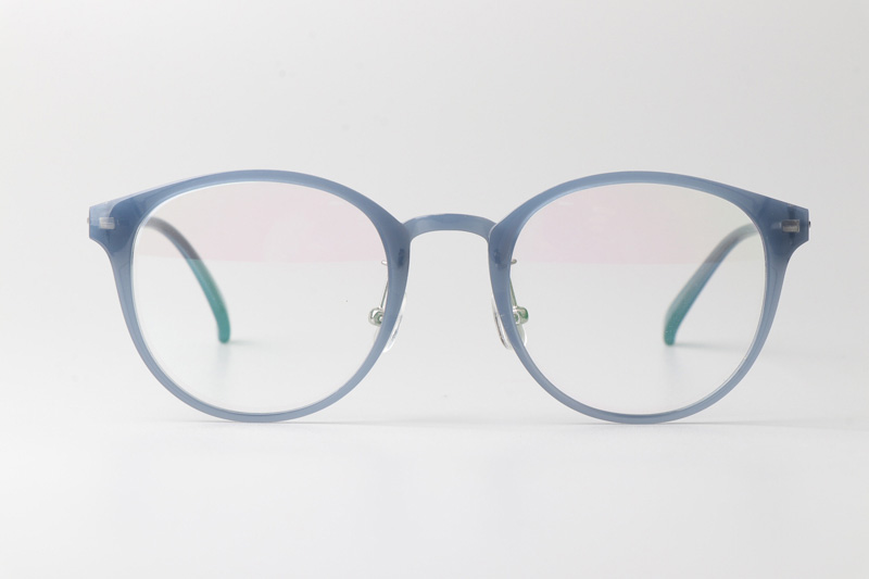 BS1001 Eyeglasses Blue Gunmetal