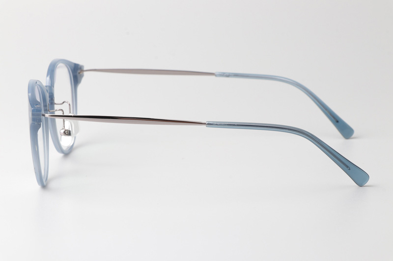 BS1001 Eyeglasses Blue Gunmetal