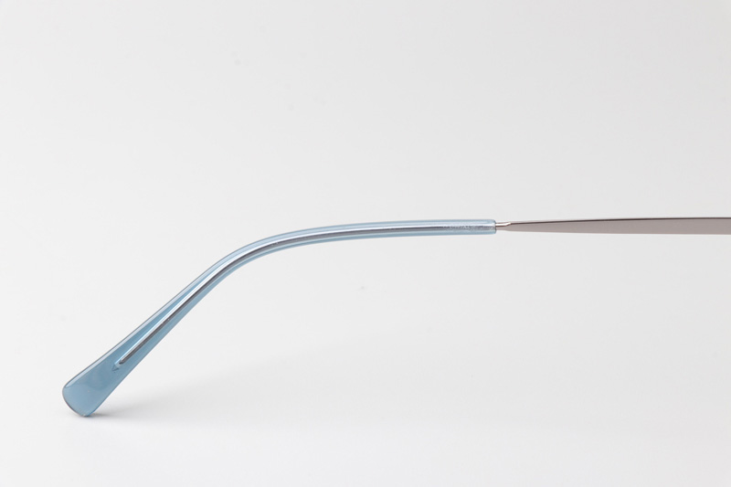 BS1001 Eyeglasses Blue Gunmetal