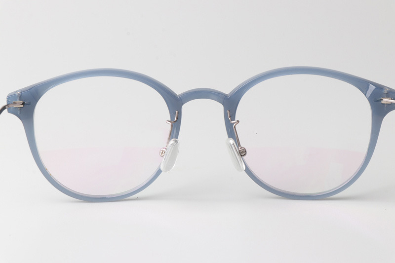 BS1001 Eyeglasses Blue Gunmetal