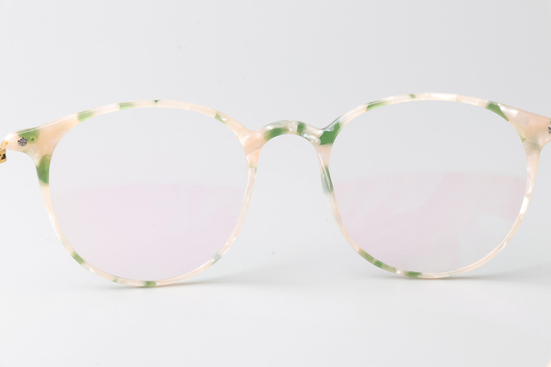 BS6064 Eyeglasses Cream Green Gold