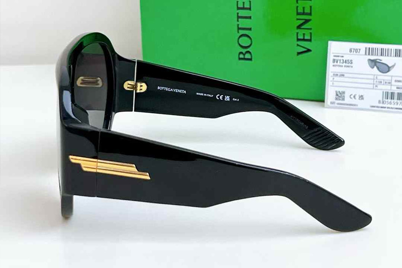 BV1345S Sunglasses Black Gray