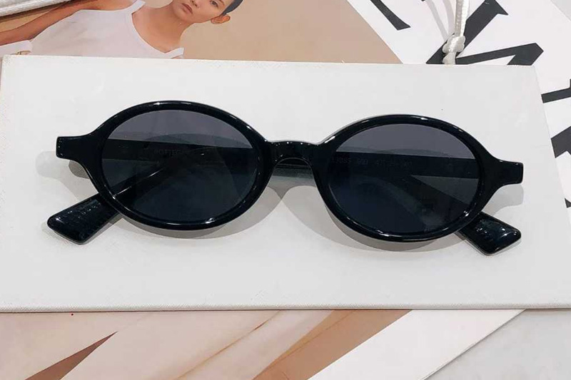 BV1388S Sunglasses Black Gray