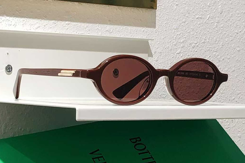 BV1388S Sunglasses Coffee Pink