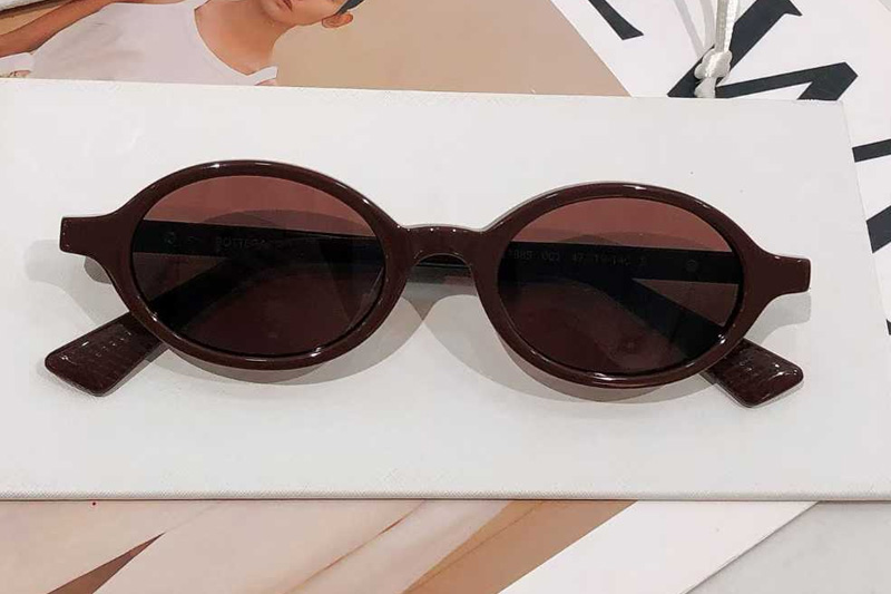 BV1388S Sunglasses Coffee Pink