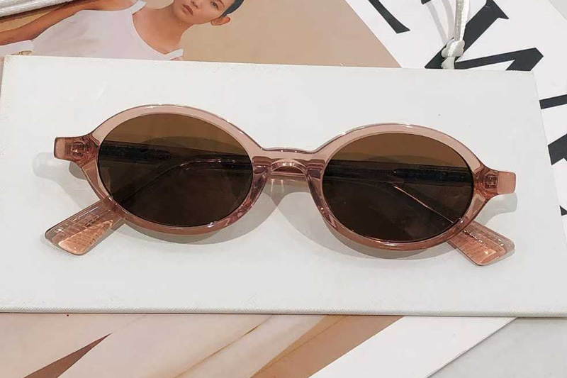 BV1388S Sunglasses Pink Brown