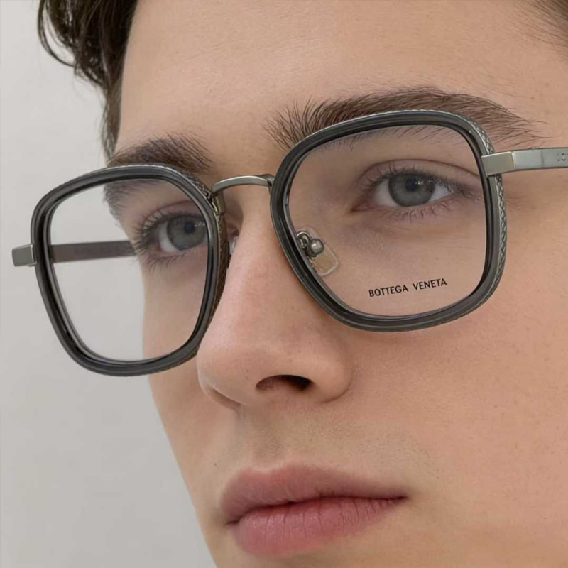 BV1427OA Eyeglasses Gray Gunmetal