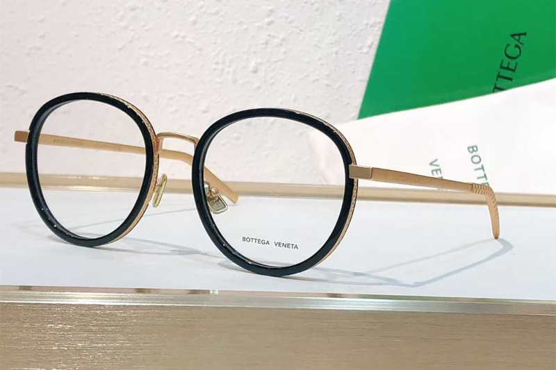 BV1428OA Eyeglasses Black Gold