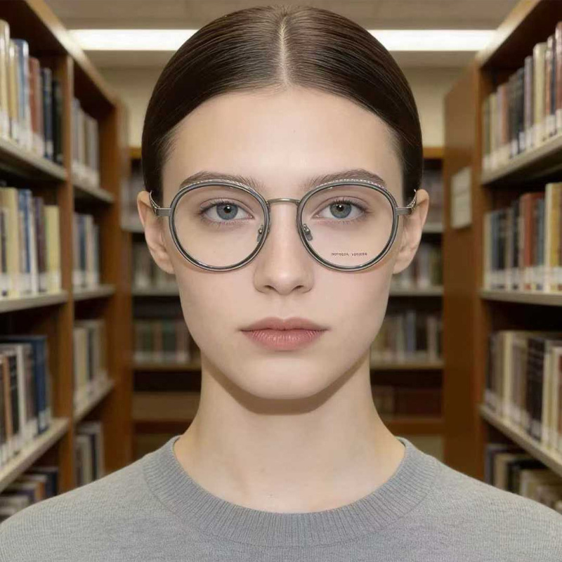 BV1428OA Eyeglasses Gray Gunmetal