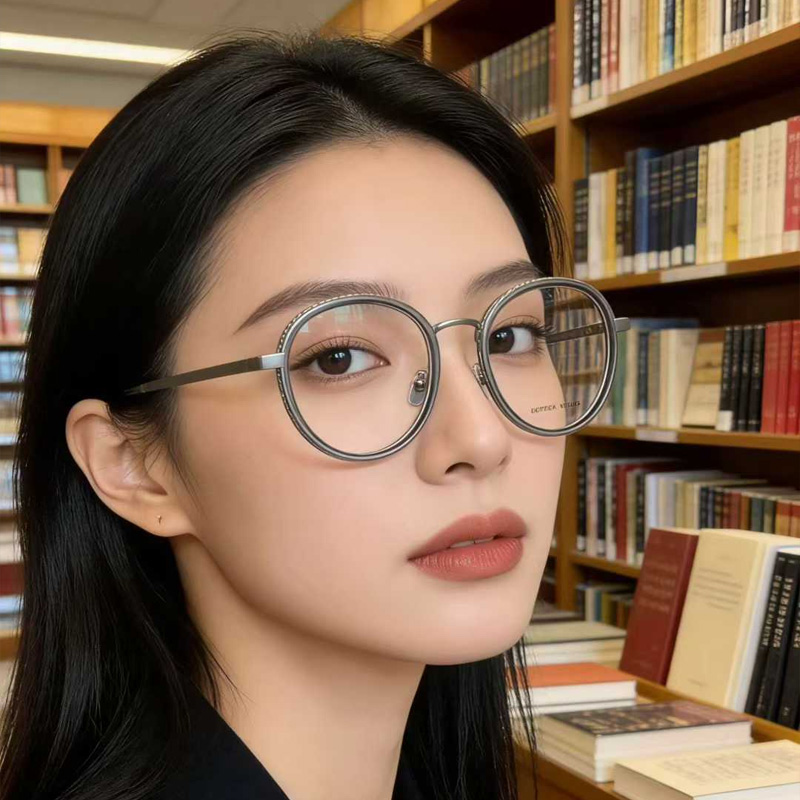 BV1428OA Eyeglasses Gray Gunmetal