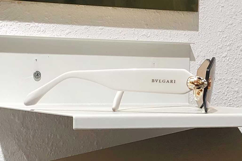 BV40010 Sunglasses White Light Brown