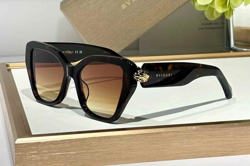 BV40033I Sunglasses Tortoise Gradient Brown