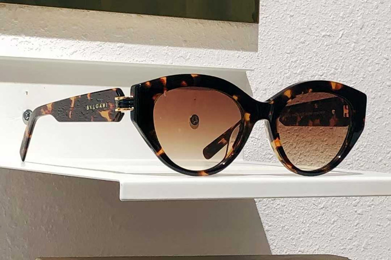 BV40046I Sunglasses Tortoise Gradient Brown