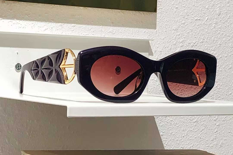 BV40049I Sunglasses Purple Gradient Pink