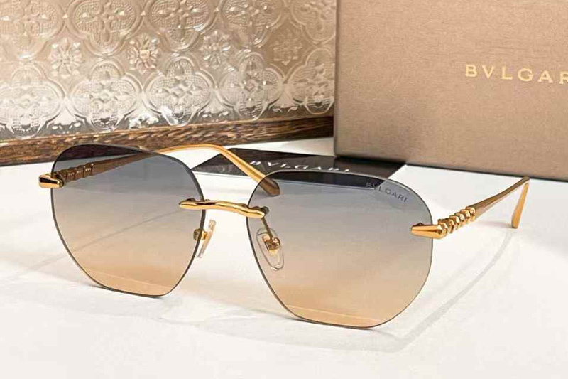 BV40089 Sunglasses Gold Gradient Blue