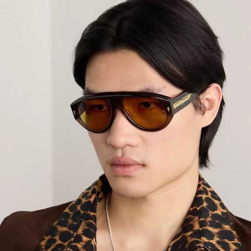 Bandit Sunglasses Brown Yellow