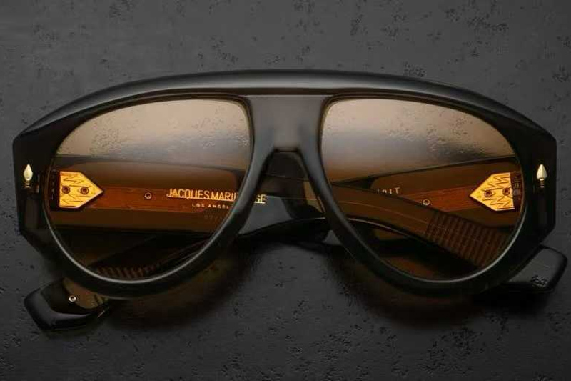 Bandit Sunglasses Brown Yellow