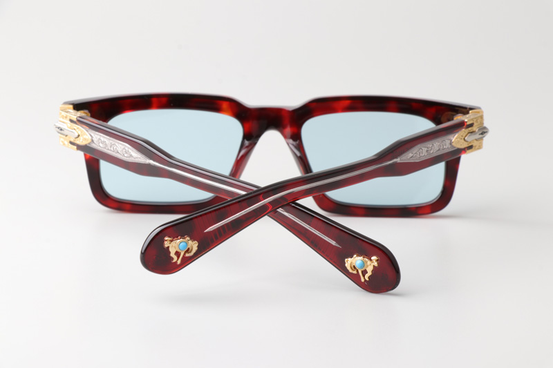 Belvedere Sunglasses Tortoise Blue