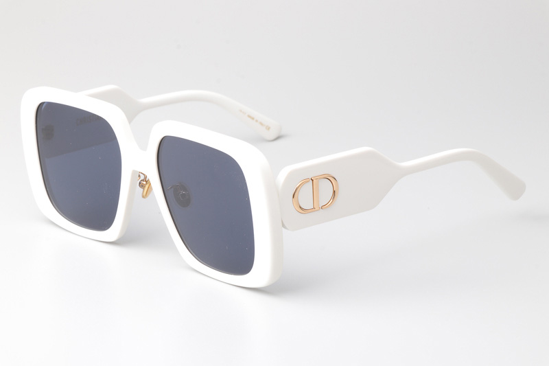 Bobby S2F Sunglasses White Blue