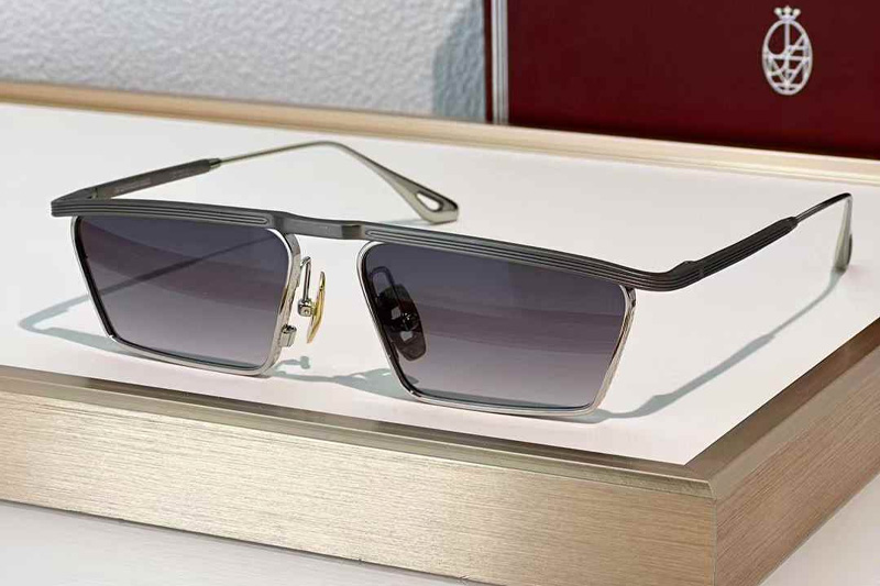 Bogart Sunglasses Gunmetal Gradient Gray