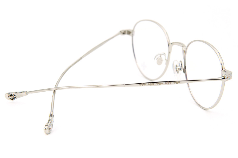 Bone Prone I Eyeglasses Black Silver