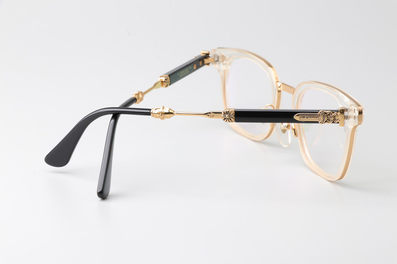 Buck Butter Eyeglasses Transparent Black