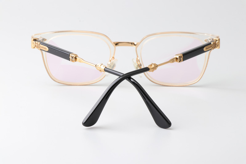 Buck Butter Eyeglasses Transparent Black