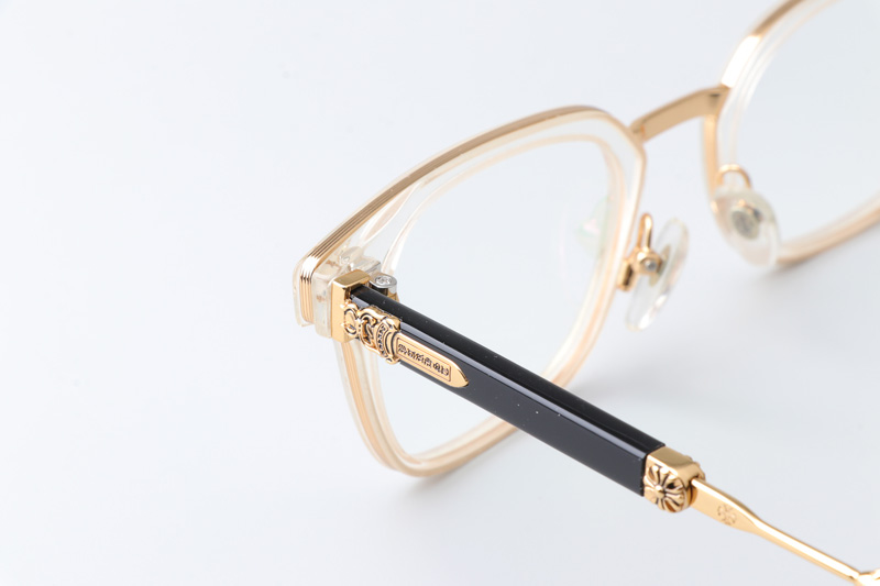 Buck Butter Eyeglasses Transparent Black