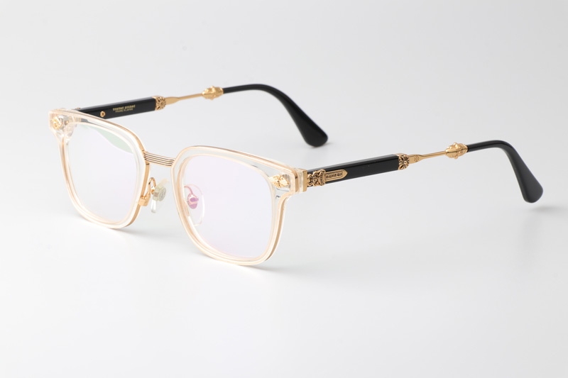 Buck Butter Eyeglasses Transparent Black