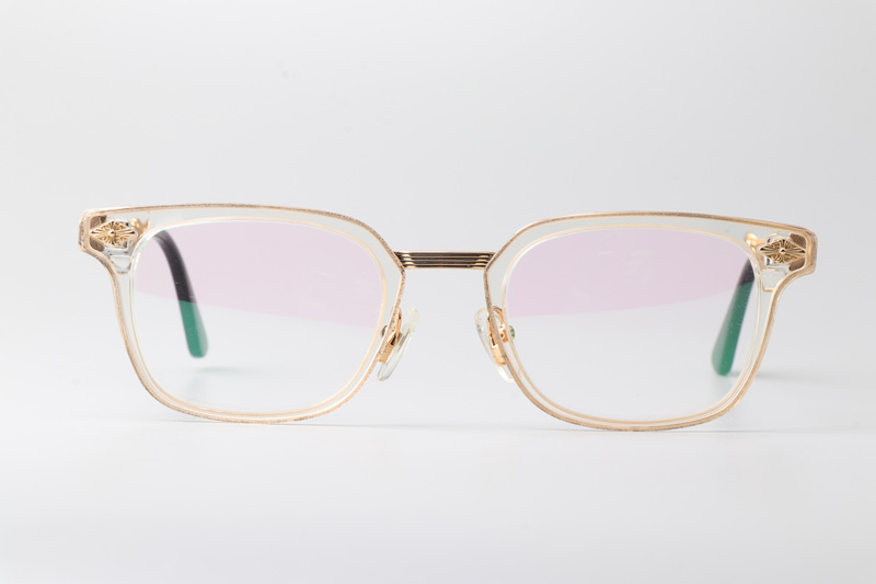 Buck Butter Eyeglasses Transparent Black