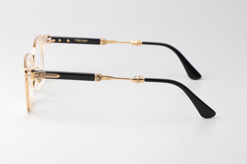Buck Butter Eyeglasses Transparent Black