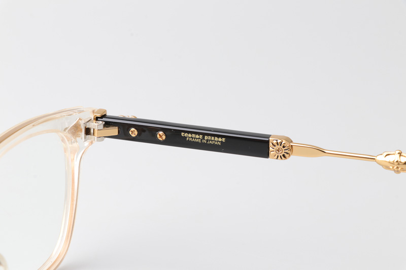 Buck Butter Eyeglasses Transparent Black