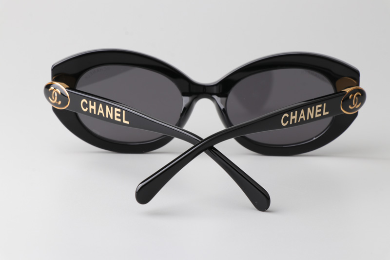 CH0551 Sunglasses Black Gray
