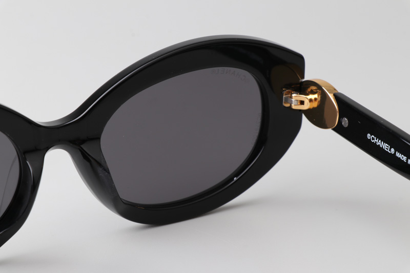 CH0551 Sunglasses Black Gray